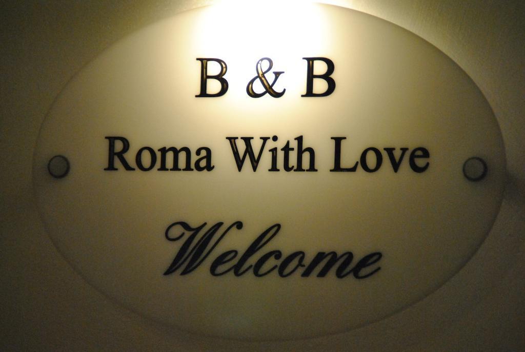 B&B Rome With Love Exteriör bild
